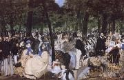 Edouard Manet Music in the Tuileries Garden china oil painting artist